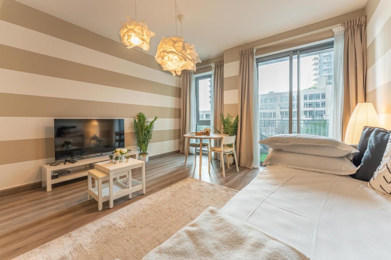 First Class Studio With Dubai Downtown Boulevard View Leilighet Eksteriør bilde