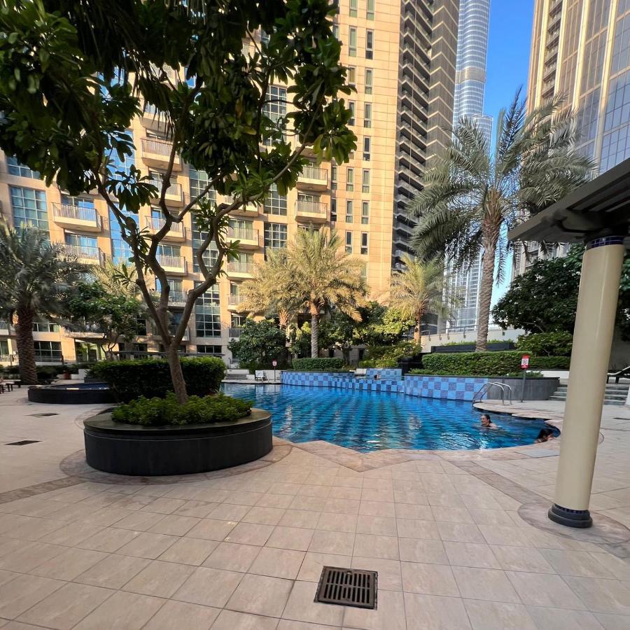 First Class Studio With Dubai Downtown Boulevard View Leilighet Eksteriør bilde